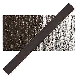 Cretacolor Pastel Carre Hard Pastels - Umber pastel and swatch