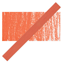 Cretacolor Pastel Carre Hard Pastel - Vermilion Light pastel and swatch