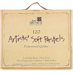 Art Spectrum Artists' Soft Pastel Set - Assorted Colors, Set of 120