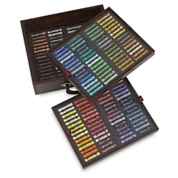 Art Spectrum Artists' Soft Pastel Set - Assorted Colors, Set of 154 set contents