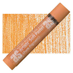 Art Spectrum Artists' Soft Pastel - Australian Red Gold 549T pastel and swatch