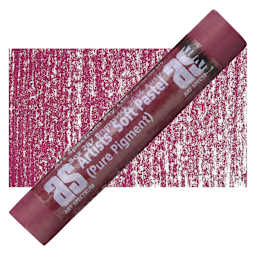 Art Spectrum Artists' Soft Pastel - Bordeaux 513P pastel and swatch