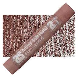 Art Spectrum Artists' Soft Pastel - Caput Mortuum 554N pastel and swatch