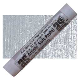 Art Spectrum Artists' Soft Pastel - Cool Gray 582T pastel and swatch