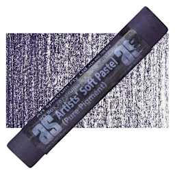 Art Spectrum Artists' Soft Pastel - Flinders Blue Violet 520D pastel and swatch