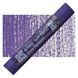 Art Spectrum Artists' Soft Pastel - Flinders Blue Violet 520N pastel and swatch