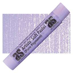 Art Spectrum Artists' Soft Pastel - Flinders Blue Violet 520V pastel and swatch
