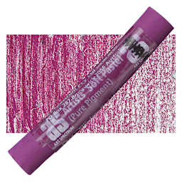 Art Spectrum Artists' Soft Pastel - Flinders Red Violet 517P pastel and swatch