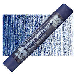 Art Spectrum Artists' Soft Pastel - Indigo 534P pastel and swatch