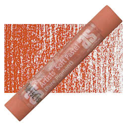 Art Spectrum Artists' Soft Pastel - Light Red 546P pastel and swatch