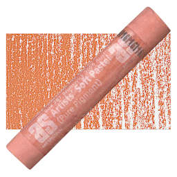 Art Spectrum Artists' Soft Pastel - Light Red 546T pastel and swatch