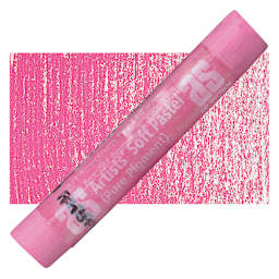 Art Spectrum Artists' Soft Pastel - Permanent Rose 514T pastel and swatch