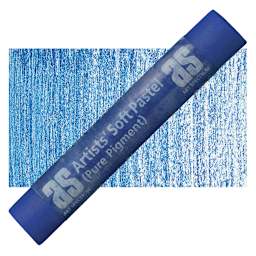 Art Spectrum Artists' Soft Pastel - Phthalo Blue 530P pastel and swatch
