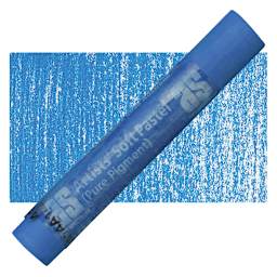 Art Spectrum Artists' Soft Pastel - Phthalo Blue 530T pastel and swatch