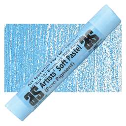 Art Spectrum Artists' Soft Pastel - Phthalo Blue 530V pastel and swatch
