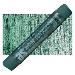 Art Spectrum Artists' Soft Pastel - Phthalo Green 570N pastel and swatch