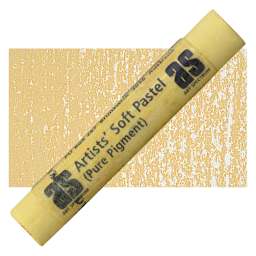 Art Spectrum Artists' Soft Pastel - Raw Sienna 544T pastel and swatch