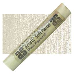Art Spectrum Artists' Soft Pastel - Raw Umber 550V pastel and swatch