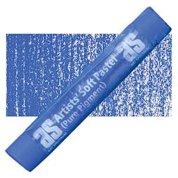 Art Spectrum Artists' Soft Pastel - Spectrum Blue 524P pastel and swatch