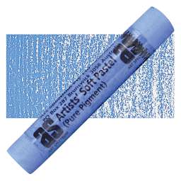 Art Spectrum Artists' Soft Pastel - Spectrum Blue 524T pastel and swatch
