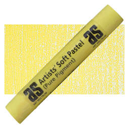 Art Spectrum Artists' Soft Pastel - Spectrum Yellow 504V pastel and swatch