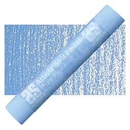 Art Spectrum Artists' Soft Pastel - Tasman Blue 523T pastel and swatch