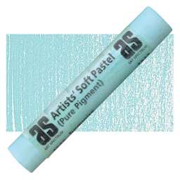 Art Spectrum Artists' Soft Pastel - Turquoise 535T pastel and swatch