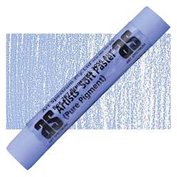 Art Spectrum Artists' Soft Pastel - Ultramarine Blue 526V pastel and swatch