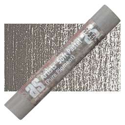 Art Spectrum Artists' Soft Pastel - Warm Gray 584P pastel and swatch