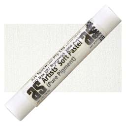 Art Spectrum Artists' Soft Pastel - Warm White 501P pastel and swatch
