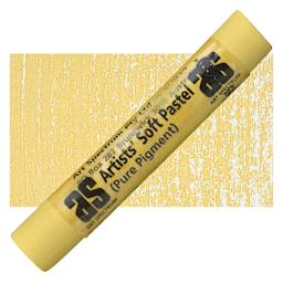 Art Spectrum Artists' Soft Pastel - Yellow Ochre 540V pastel and swatch