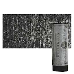 Sennelier Giant Soft Pastel - Ivory Black and swatch