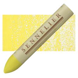 Sennelier Oil Pastel Grand - Nickel Yellow oil pastel and swatch