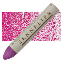 Sennelier Oil Pastel Grand - Purple oil pastel and swatch