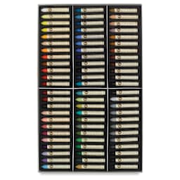 Sennelier Oil Pastel Set - Assorted Colors, Set of 72 (set contents)