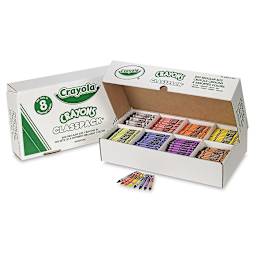 Crayola Crayons - Classpack, Pkg of 800, 8 Colors
