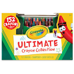 Crayola Crayons - Ultimate Collection, Set of 152, front of the packaging