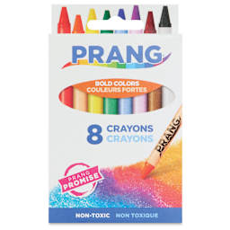 Prang Soy-Based Crayons - Set of 8, front of the packaging