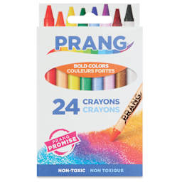 Prang Crayons - Set of 24, front of the packaging