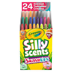 Silly Scents SmashUps Twistables Crayons 24-Color Set