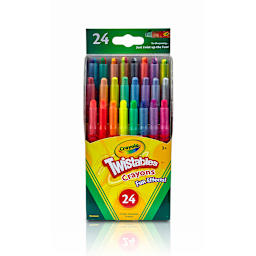 Fun Effects Twistables Crayon Set 24 Colors