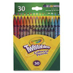 Crayola Twistables Colored Pencils - Set of 30, front of the packaging