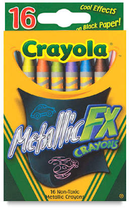 Metallic FX Crayons, Pkg of 16