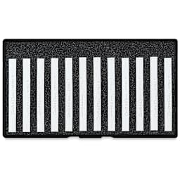 Conté à Paris Sketching Pastel Carrés - White, B, Pkg of 12