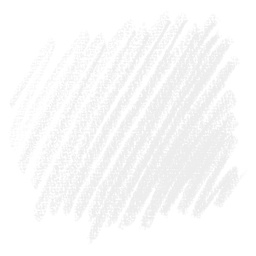 Conté à Paris Sketching Pastel Carré - White, HB, scribble swatch