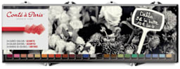 Conté à Paris Colour Pastel Carrés Set of 24, Assorted Colors. Front of package