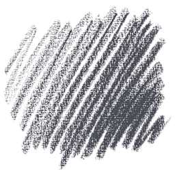 Conté à Paris Colour Pastel Carré - Blue Grey 72, scribble swatch