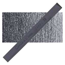 Conté à Paris Colour Pastel Carré - Blue Grey 72, Single Carré and swatch