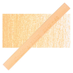 Conté à Paris Colour Pastel Carré - Pale Pink 48, Single Carré and swatch