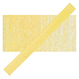 Conté à Paris Colour Pastel Carré - Naples Yellow 47, Single Carré and swatch